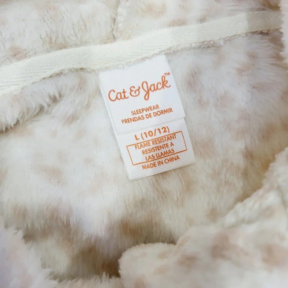 Cat & Jack Girls' Printed Union Suit (Large) 4KIDR-BS - Picture 4 of 4